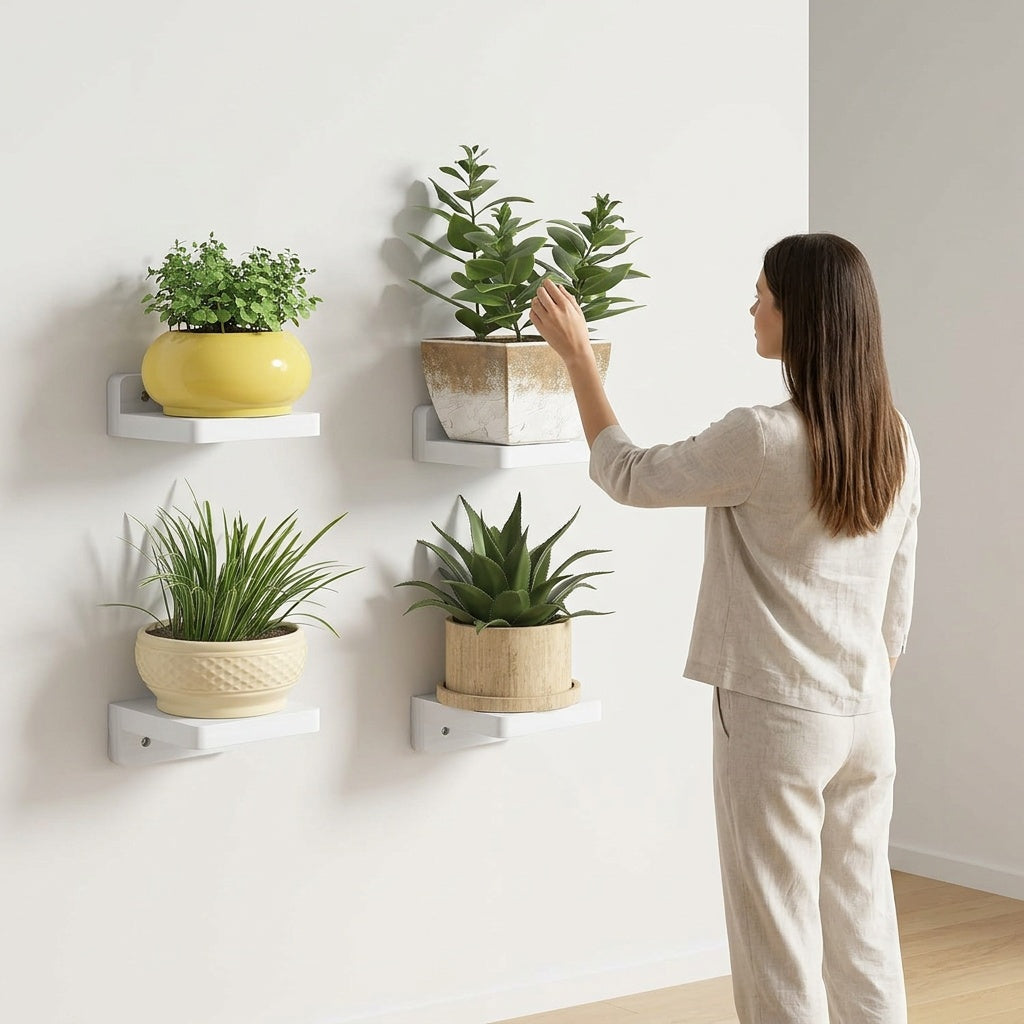 Walls full of life, zero floor clutter